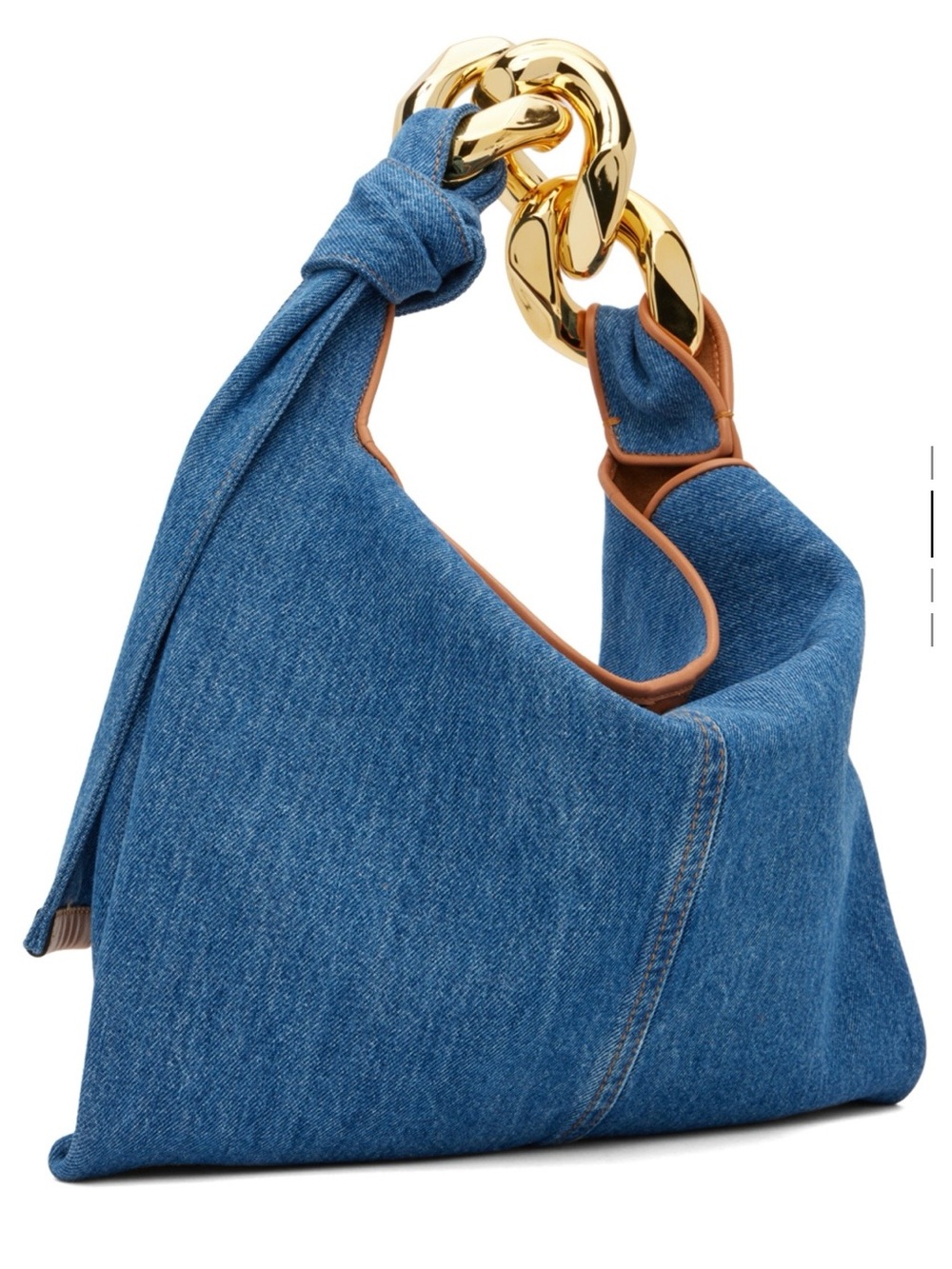 JW Anderson Blue Denim Chain Bag - Picture 2 of 10
